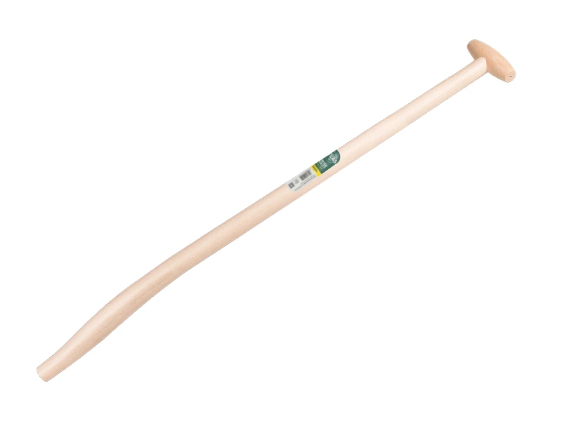 Schwanenhals-Schaufelstiel ATLAS 100 cm stark gebogen, mit durchgestecktem T-Griff