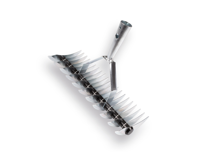 Vertikutierrechen verzinkt 11/21 Zinken 36 cm, ohne Stiel
