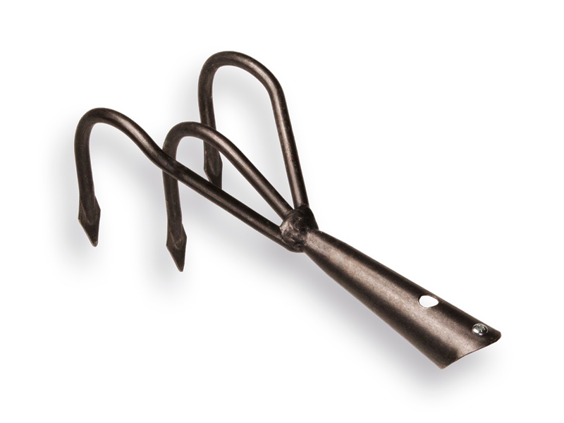 [1314138] Griffe de jardin - Cultivateur ATLAS Profi à 3 dents, avec pointes de lance, sans manche