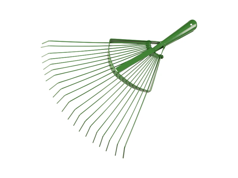 [1315205] Râteau à feuilles PROFI-Plus, 20 dents rondes, acier à ressort, sans manche