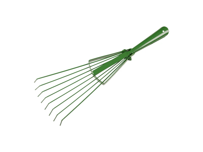 [1315208] Leaf rake PROFI-Plus, 8 round tines, spring steel, without handle