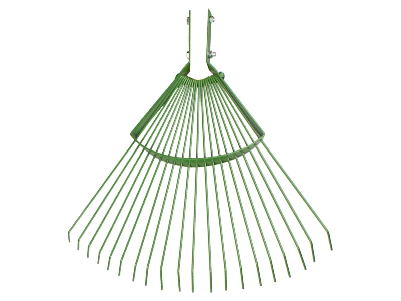 Leaf rake ATLAS VICTORIA, 20 round tines, spring steel, without handle