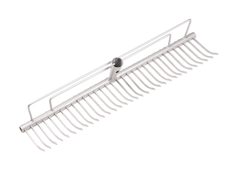[1315610] Lawn rake ATLAS steel 60 cm with 32 bent tines, and bracket, without handle