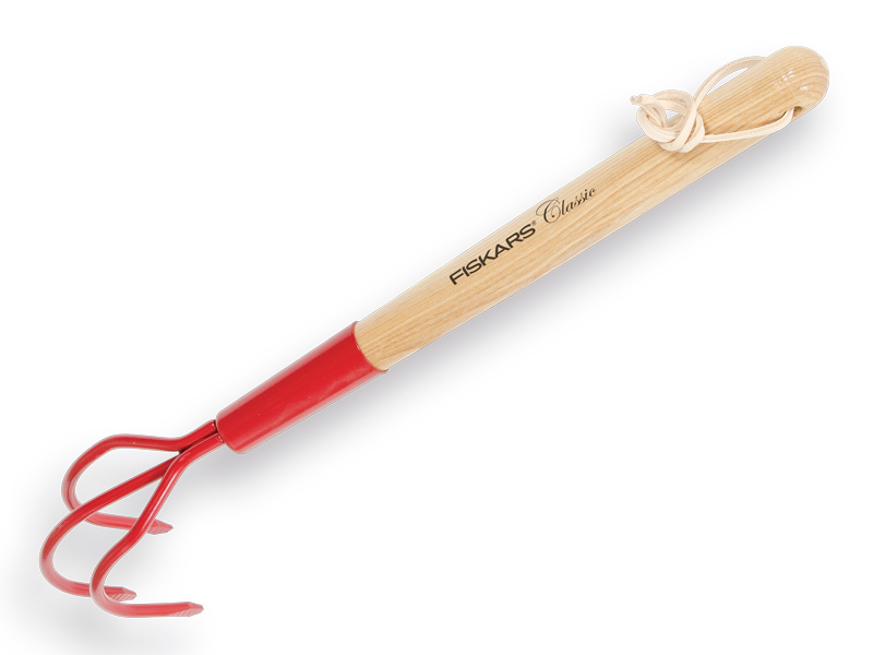 Krabbertje FISKARS CLASSIC met houten steel 32 cm