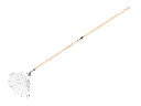 Laubrechen Jimmy verzinkt, 22 flache Zinken, mit IKAPE Stiel 150 x 2,4 cm. FSC 100%