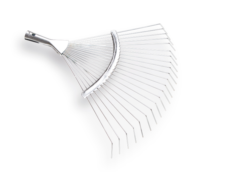 [1317410] Râteau à feuilles ATLAS galvanisé, 22 dents rondes, sans manche