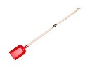 Children's shovel Jimmy Kids red with wooden handle