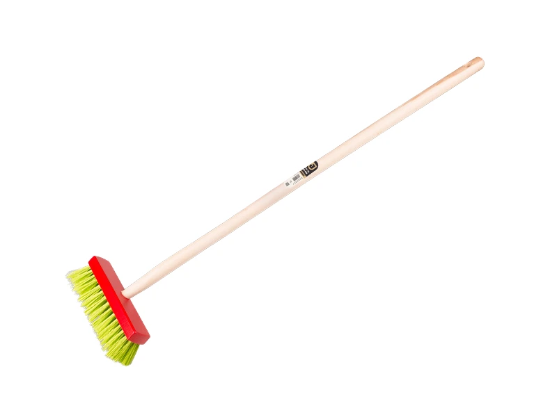 Balai pour enfants Jimmy Kids rouge avec manche en bois