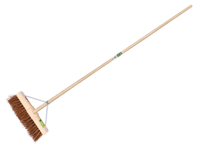 [1490381] Straßenbau-Besen VERO 45B 45 cm, mit ATLAS Stiel 160 x 2,8 cm und breitem Besenstielhalter