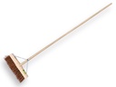 Road construction broom VERO 45B 45 cm, with ATLAS handle 160 x 2.8 cm and wide broom handle bracket