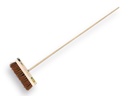 Stadsbezem VERO 37B bassine/stalks 37 cm, met ATLAS steel 150 x 2,8 cm en stokhouder