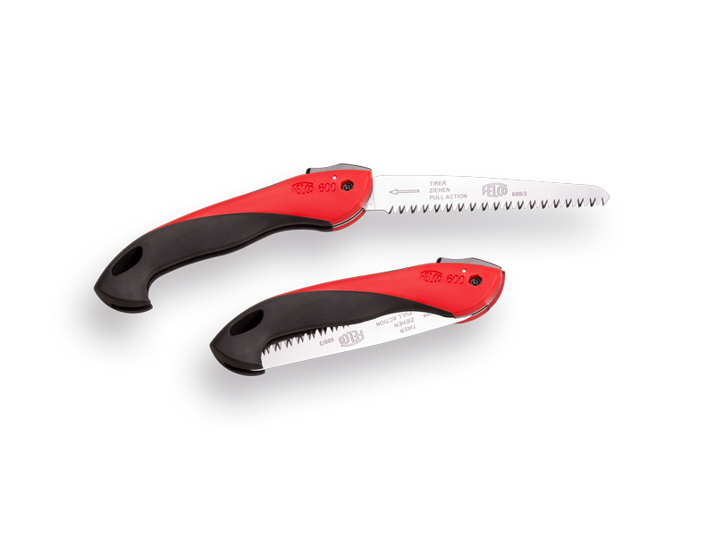 Astsäge - Klappsäge FELCO 600 einklappbar, Blattlänge 16 cm, gerades Sägeblatt