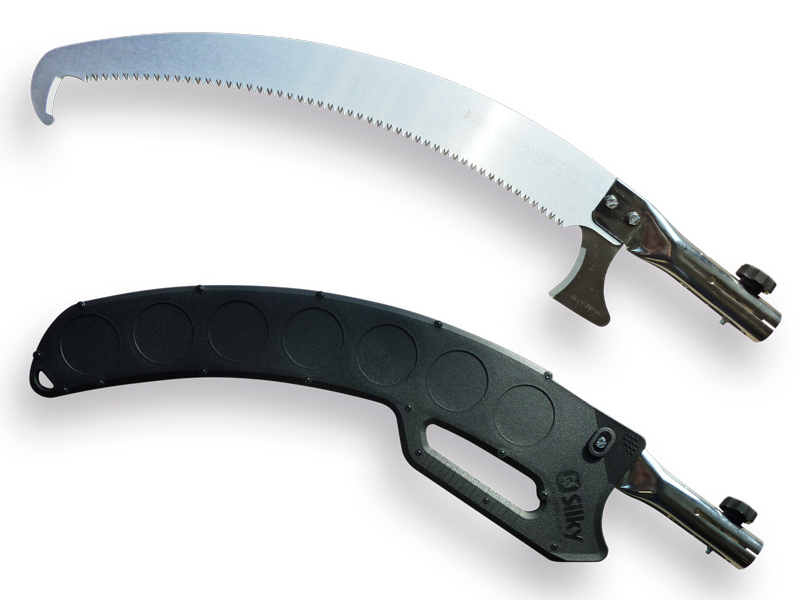 SILKY 480-6.5 Hayauchi saw blade complete with sheath, socket and lower sickle