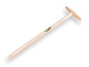 Digging fork handle ATLAS 80 cm with wide grip 24 cm, FSC 100%