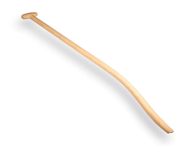 T-Stiel Ergonomisch gebogen, Länge 110 cm