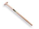 Schaufelstiel ATLAS 85 cm gerade, mit durchgesteckter T‑Griff