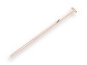 Schopsteel ATLAS 130 cm recht, met doorgestoken hilt, FSC 100%