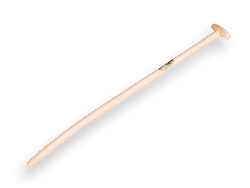 [210810] Shovel handle ATLAS 110 cm bent, with through-mount T-grip