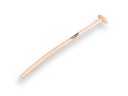 Shovel handle ATLAS 85 cm bent, with through-mount T-grip