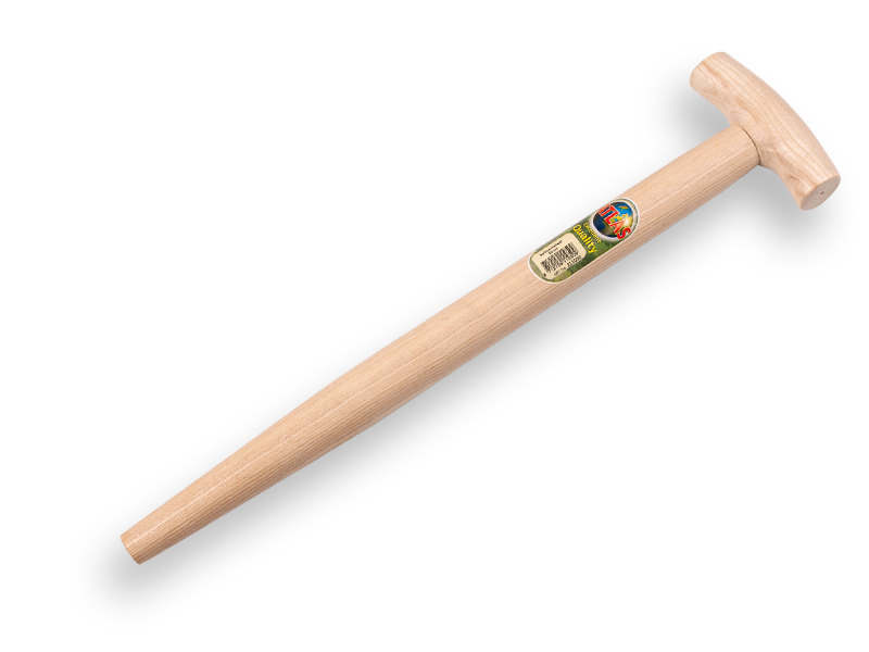 [211050] Spitvorksteel ATLAS 50 cm, voor DE WIT 3-tands spitvork, met Engelse kruk