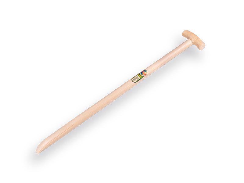 [211090] Mestvorksteel ATLAS 85 cm, voor vork met aangesmede veren, Engelse kruk, FSC 100%