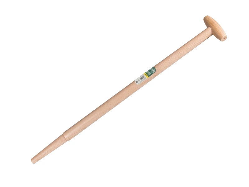 [211640] Spade handle ATLAS 85 cm milled end, with through-mount T-grip, for S&J spade, FSC 100%
