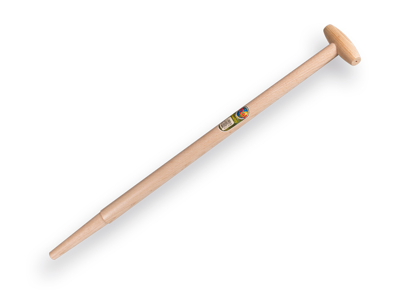 T-Stiel ATLAS für Spaten mit Schwanenhalsdülle IDEAL Ecco und Spear & Jackson, durchbohrte Griffe, Länge 85 cm