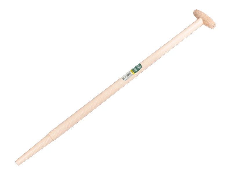 [211660] Spade handle ATLAS 95 cm milled end, with through-mount T-grip, for S&J spade, FSC 100%