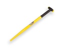 Spade handle ATLAS plastic 78 cm milled end, with fiber core 21 mm, for S&J spade