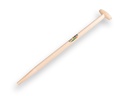 T-Stiel ATLAS für IDEAL Ecco und Spear & Jackson-Spaten, durchbohrte Griffe, nicht eingefrästen Konus, Länge 80 cm