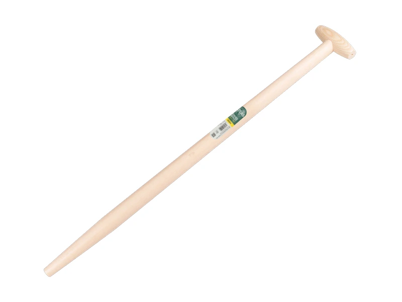 [211830] Spade handle ATLAS 85 cm not milled end, with through-mount T-grip, for S&J spade, FSC 100%