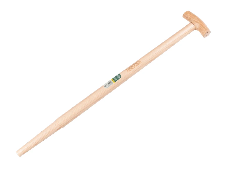 [211910] Spatenstiel ATLAS 80 cm eingefräst, Fiberkern, T-Griff, für S&J Spaten, FSC 100%