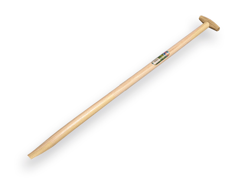 Spatenstiel ATLAS 110 cm, mit durchgestecktem T-Griff, für Ideal-Spaten