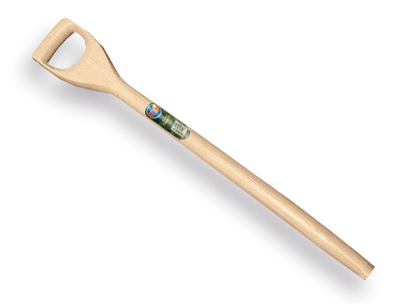 D-stiel ATLAS dampfgebogen Esche mit Vollholz D-Griff, Länge 85 cm