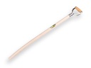 Y-D stiel ATLAS dampfgebogen Esche mit Eisen-D Griff mit Holzrolle, Länge 110 cm