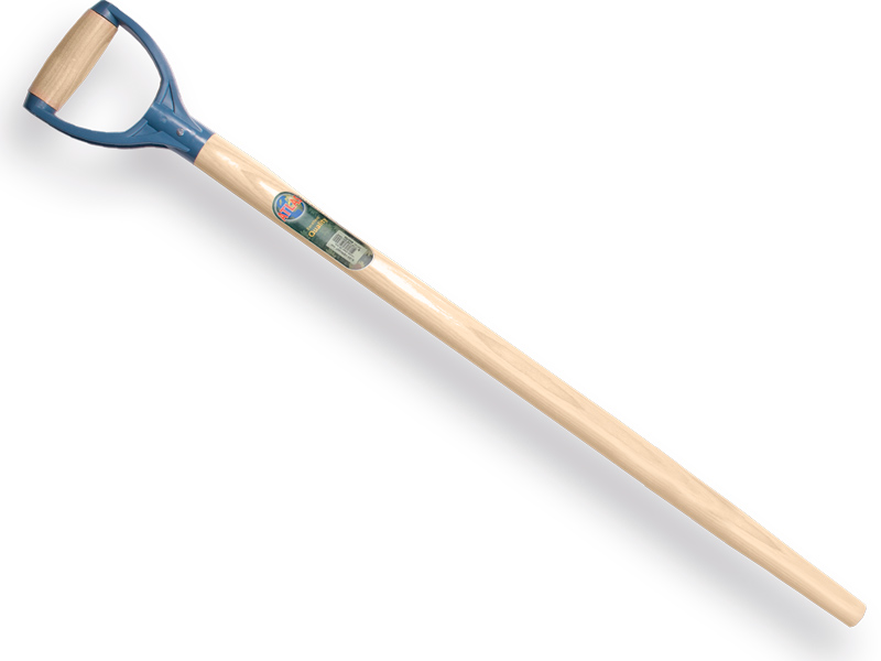 Plastic D-handle ATLAS 110 cm bent