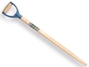 Plastic D-handle ATLAS 95 cm straight, milled end for ballast shovel