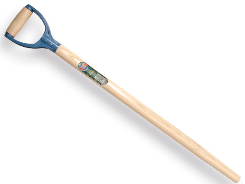 [212963] Kunststoff-D-Griff ATLAS 95 cm gerade, für Stahl-Ballastschaufel und STR Getreide-/Ballastschaufel, FSC 100%