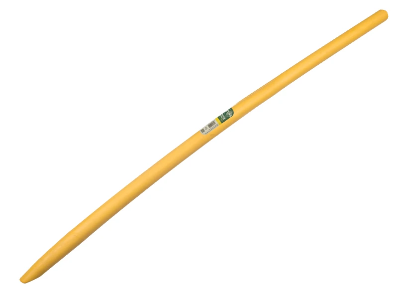 [320138] Shovel handle ATLAS fiberglass 135 cm bent yellow