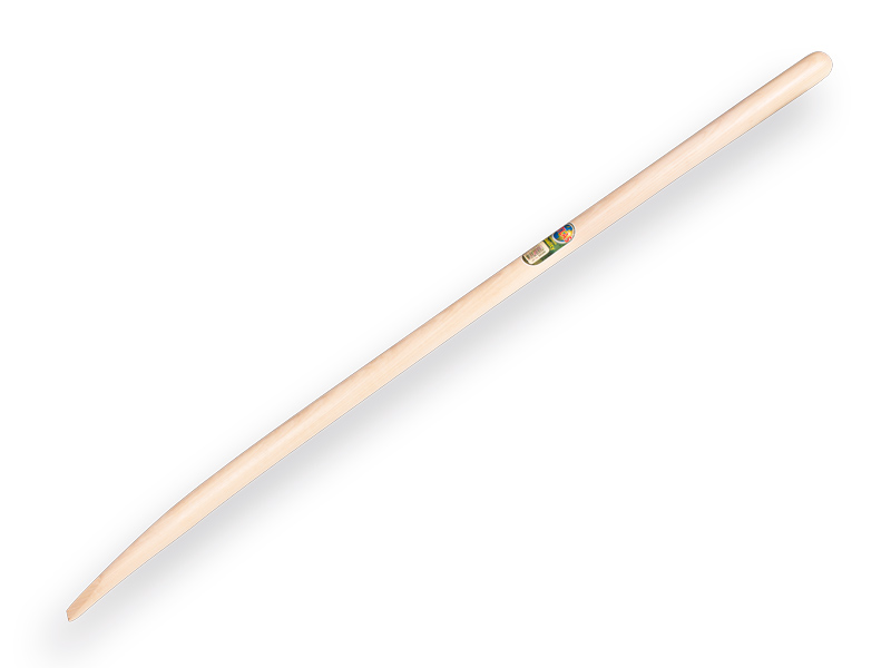 Stiel für Alu. Ballastschaufel Esche gebogen ATLAS, gespitzt., Länge 130 cm
