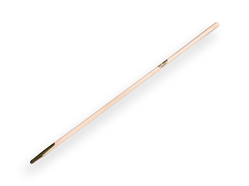 [320450] Hay fork handle ATLAS 150 cm, with spring bush, drilled, FSC 100%