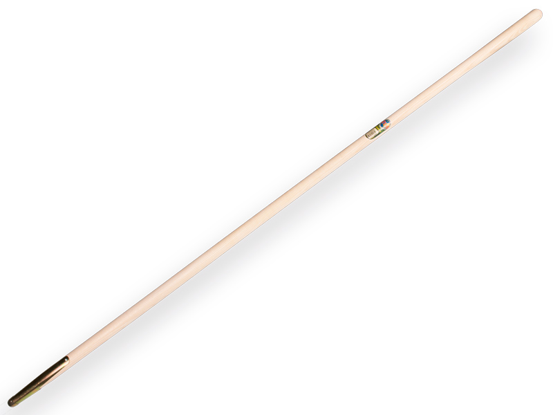 [320480] Heugabelstiel ATLAS 180 cm, mit Federhülse, gebohrt, FSC 100%