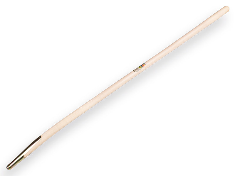 [320610] Mistgabelstiel ATLAS 160 cm gebogen, mit Federbuchse, gebohrt