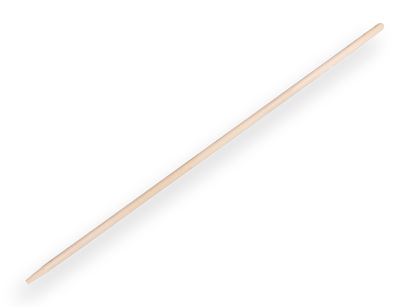 Rake handle - broom handle ATLAS 170 x 3 cm, with long point 95 x 17 mm