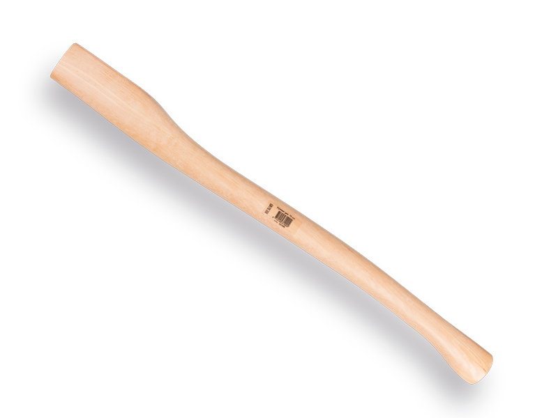 Beilstiel ATLAS HICKORY 75 cm gebogen, Kopfmaß 62 x 28 mm