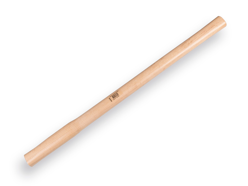 [431760] Manche de masse ATLAS en hickory 6-10 kg, 90 cm avec tête ovale, dimensions de tête 50 x 40 mm