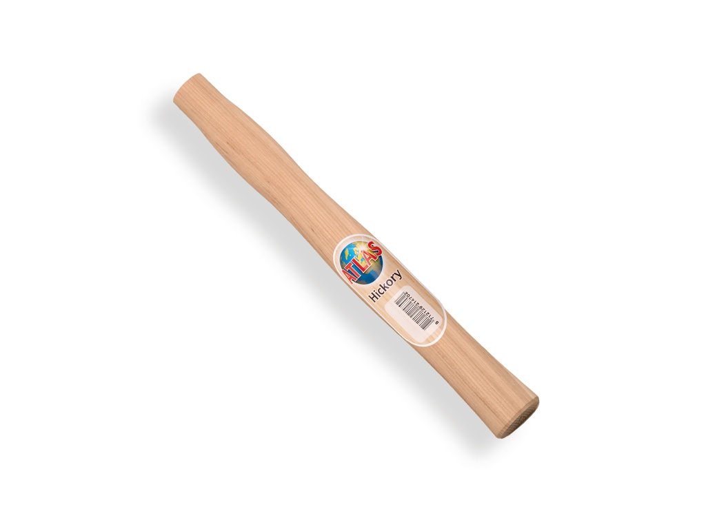 [435150] Engineer's hammer handle ATLAS hickory 300 grams, head size 12.5 x 21.5 mm according to DIN 5111