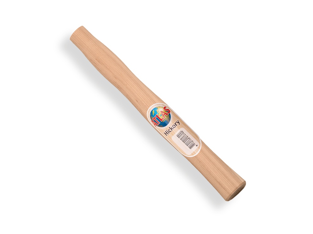 Engineer's hammer handle ATLAS hickory 500 grams head size 15.5 x 26.5 mm according to DIN5111