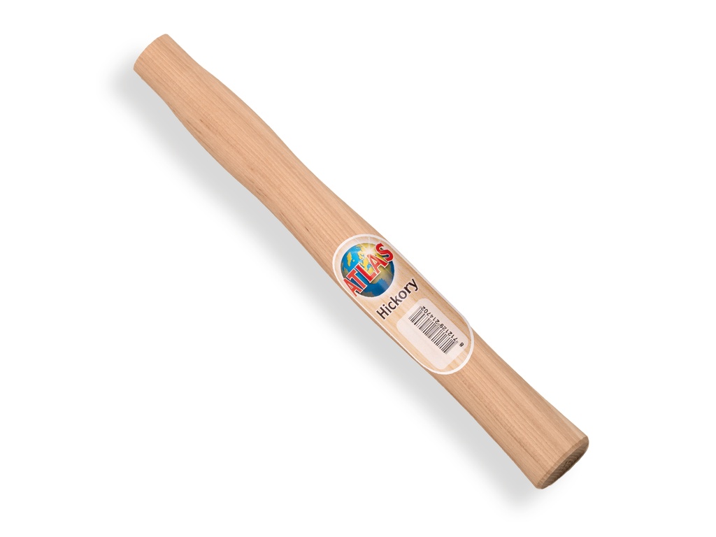 Schlosserhammerstiel ATLAS Hickory 1000 g, Kopfmaß 18,5 x 31,5 mm nach DIN 5111