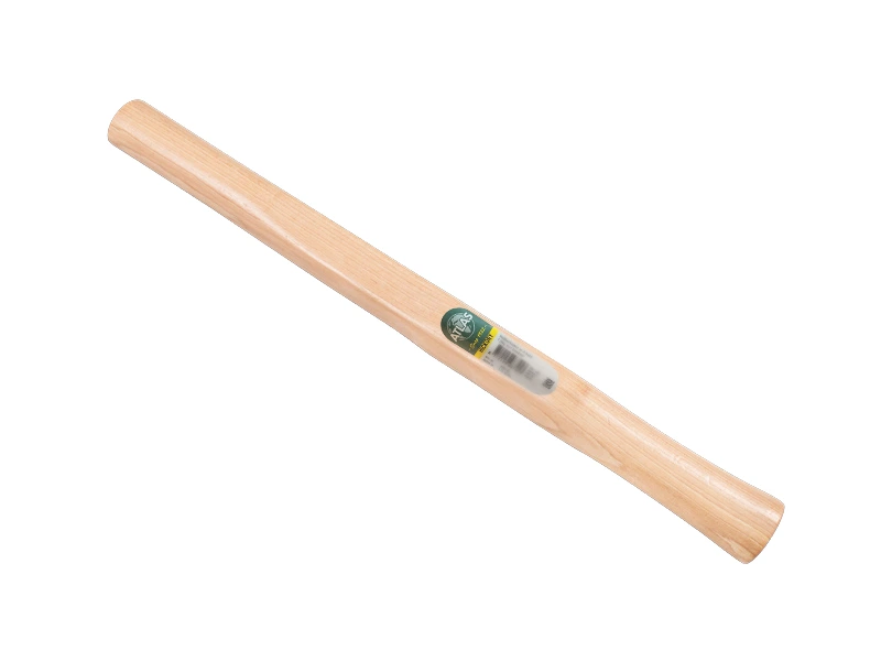 [436505] Manche de marteau en caoutchouc ATLAS hickory 44 cm pour modèle rotterdamois avec trou, dimensions de tête 32 x 11 mm